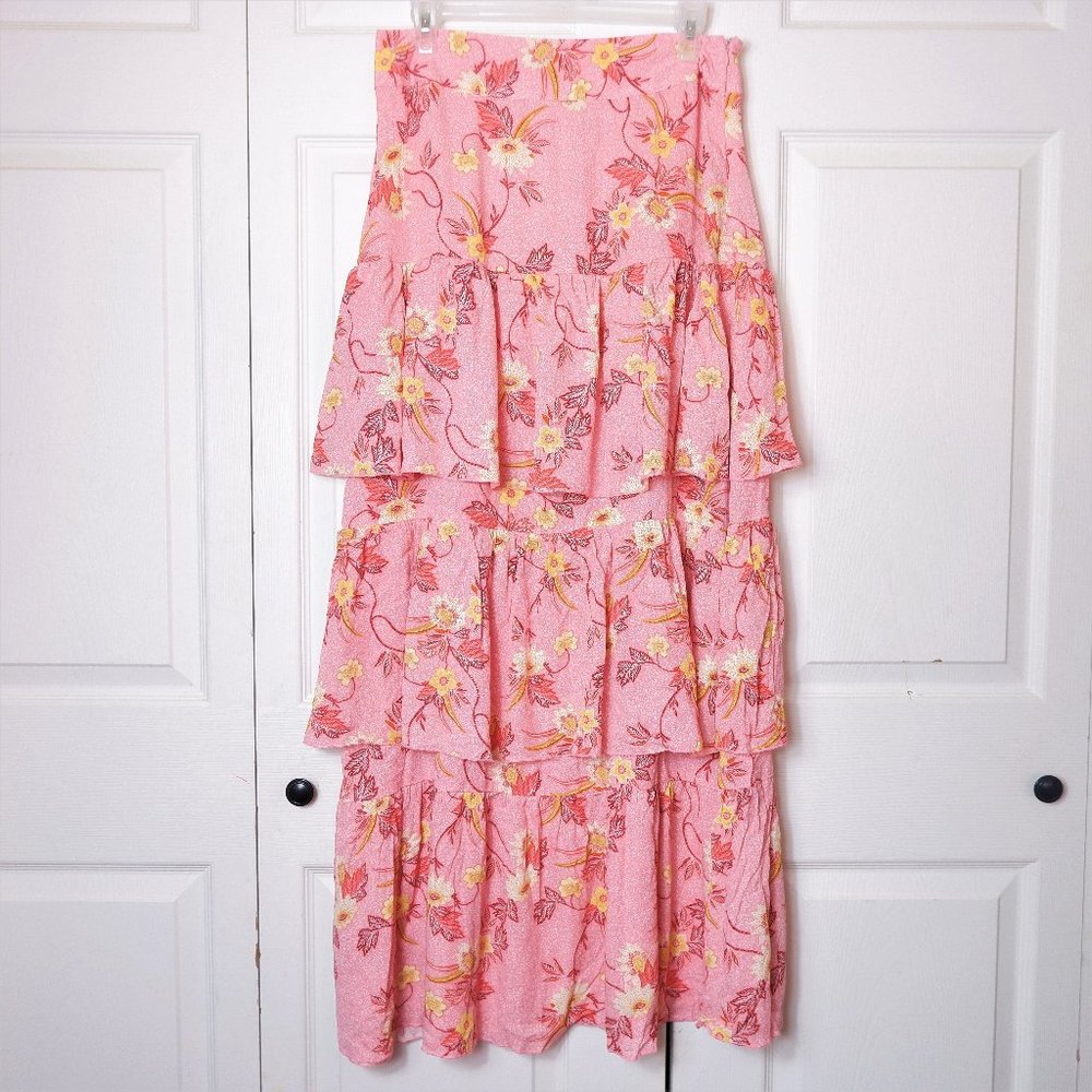 Floral Layered Skirt